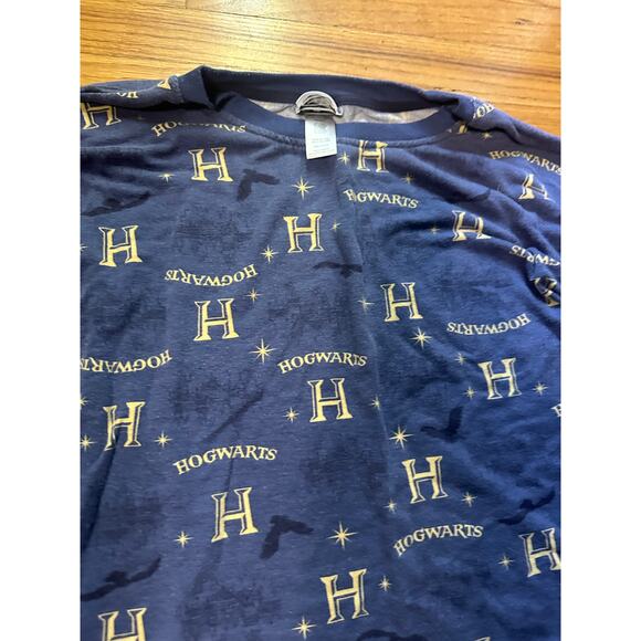 Harry Potter Long Sleeve Pajama Top & Banded Bottom Pajama Pants Set, - Picture 5 of 8